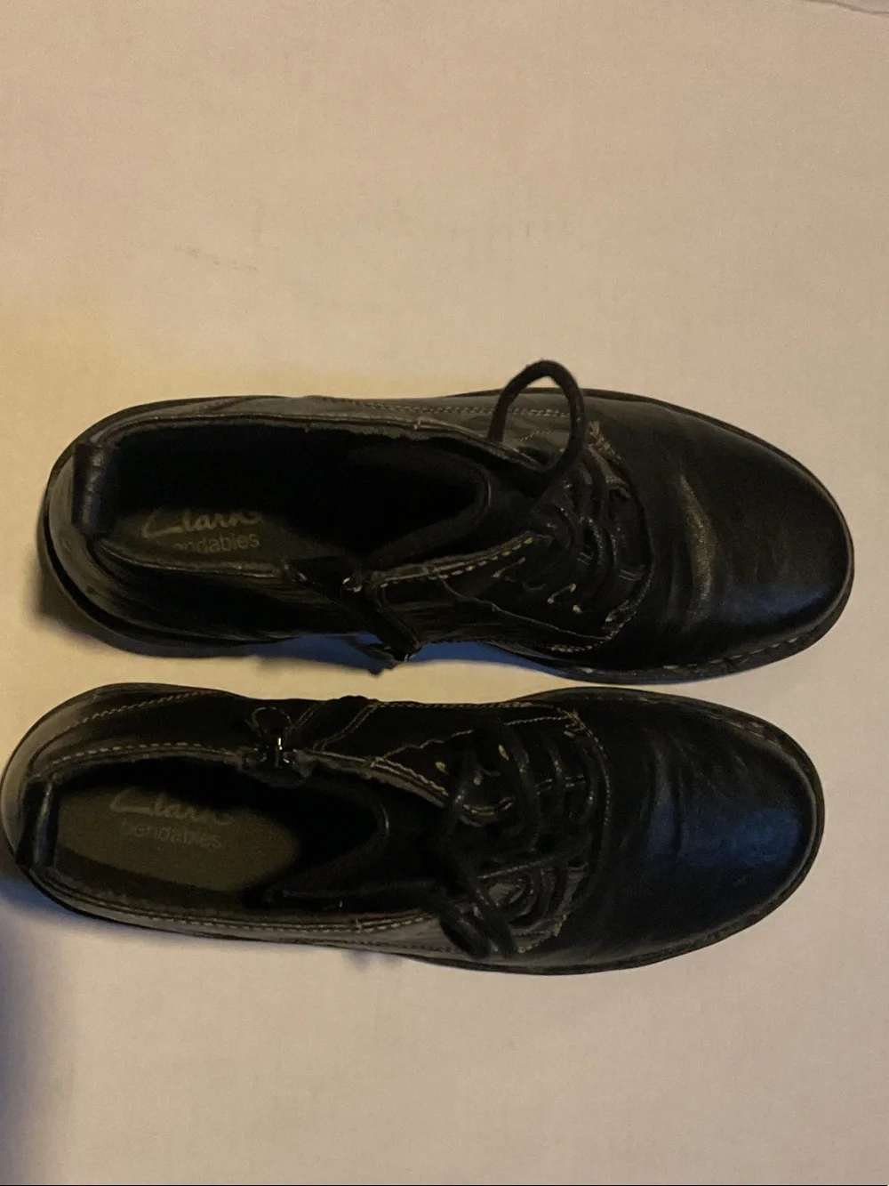 Clarks Men's Black Leather Chukka Boots